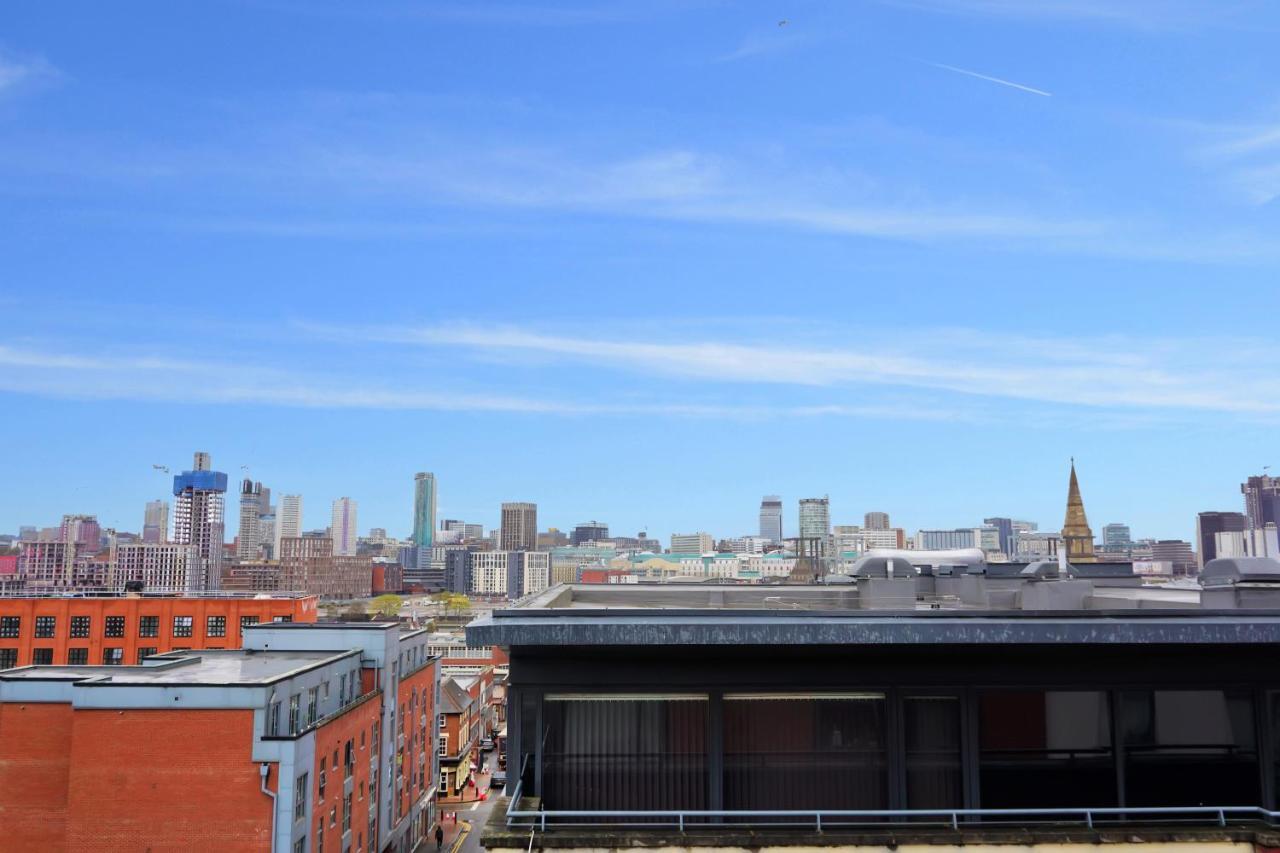 Penthouse - Amazing City Skyline Views - Free Parking - Balcony - Utilita Arena - New St Station - Bullring Shopping Birmingham Exteriör bild